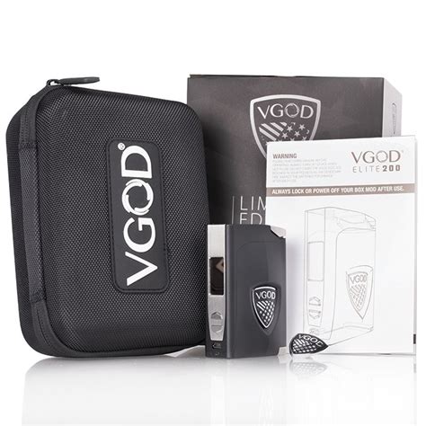 vgod elite steel box mod limited edition|VGOD Elite 200W Box Mod Limited Edition .